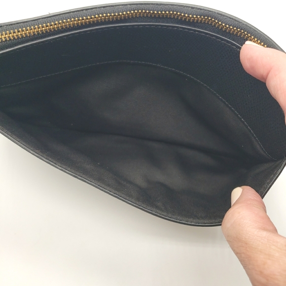 Coach wristlet clutch zip pouch wallet cosmetic euc - Picture 7 of 9